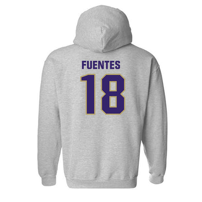 JMU - NCAA Men's Soccer : Lucho Fuentes - Classic Shersey Hooded Sweatshirt-1