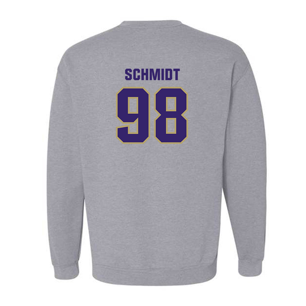 JMU - NCAA Football : Turner Schmidt - Classic Shersey Crewneck Sweatshirt-1