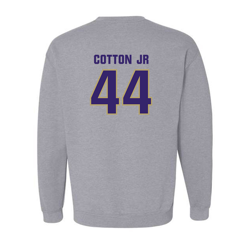JMU - NCAA Football : DJ Cotton Jr - Classic Shersey Crewneck Sweatshirt-1