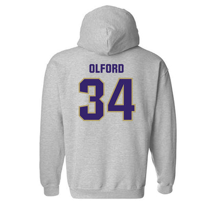 JMU - NCAA Football : Jamal Olford - Classic Shersey Hooded Sweatshirt-1