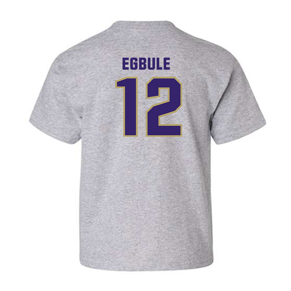 JMU - NCAA Men's Basketball : Oriekose Egbule - Classic Shersey Youth T-Shirt-1