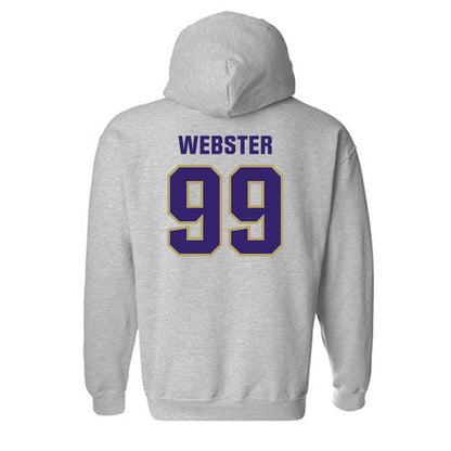 JMU - NCAA Football : Cole Webster - Classic Shersey Hooded Sweatshirt-1
