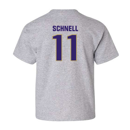 JMU - NCAA Women's Volleyball : Sarah Schnell - Classic Shersey Youth T-Shirt-1