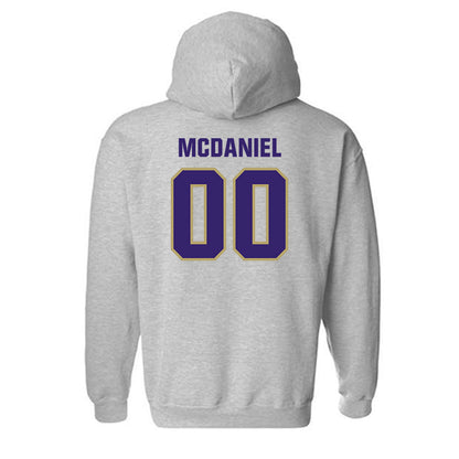 JMU - NCAA Women's Basketball : Peyton McDaniel - Classic Shersey Hooded Sweatshirt-1