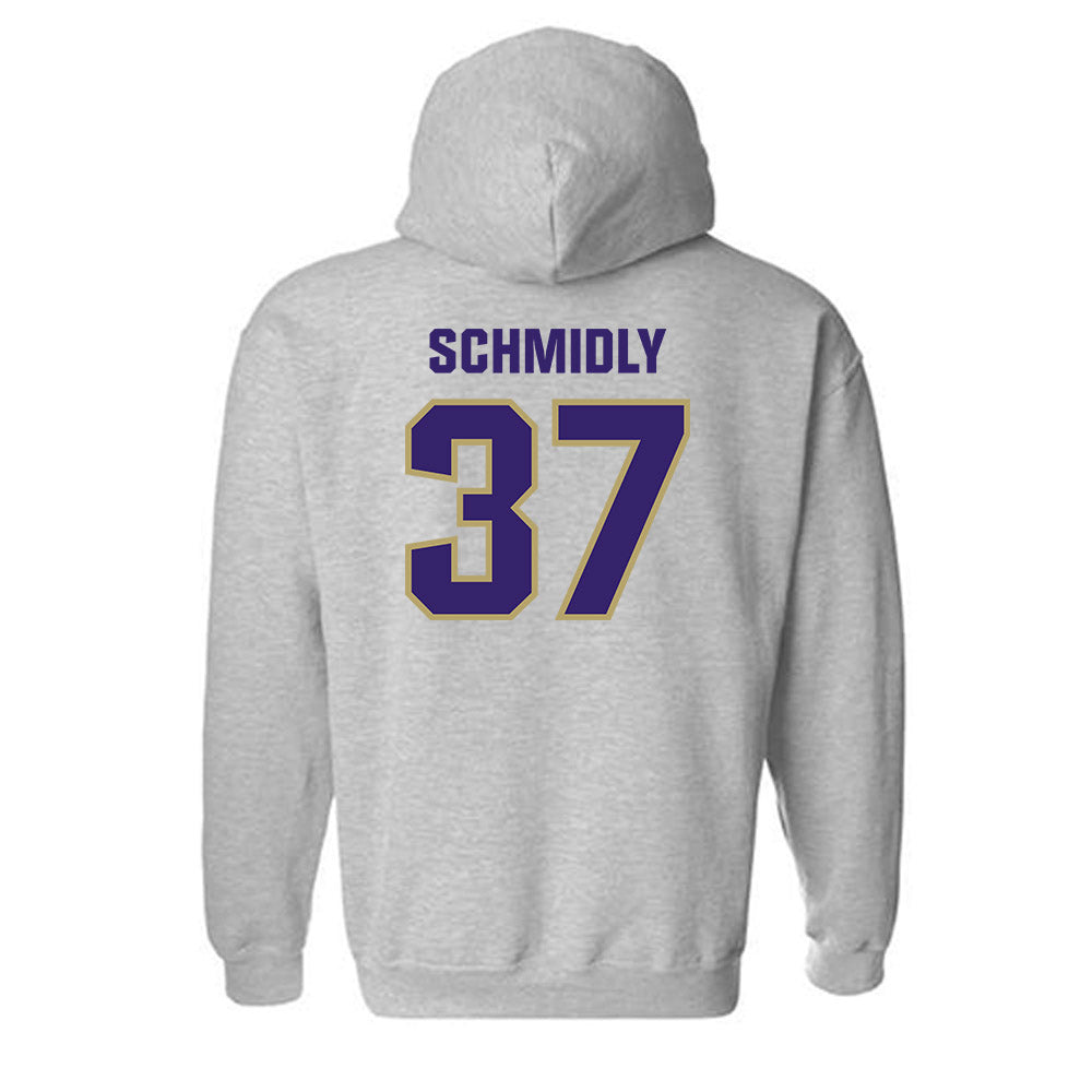 JMU - NCAA Baseball : Ike Schmidly - Classic Shersey Hooded Sweatshirt-1