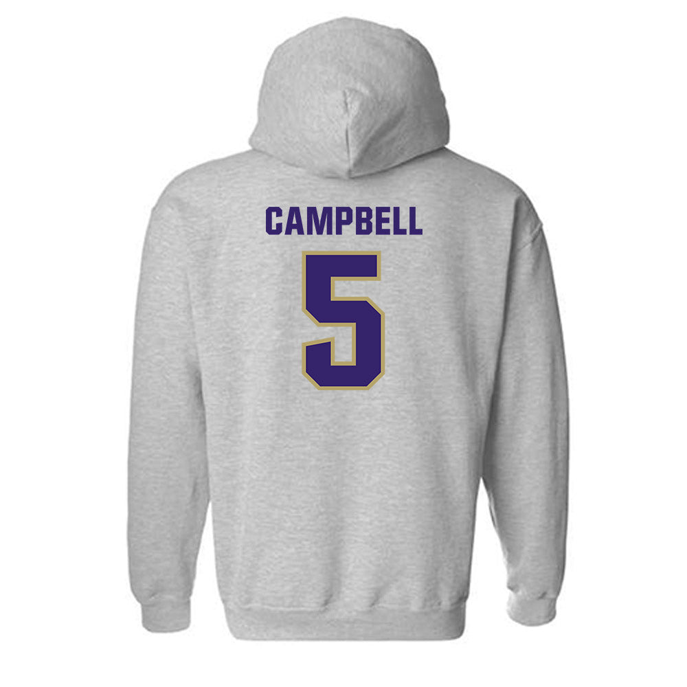 JMU - NCAA Baseball : Wyatt Campbell - Classic Shersey Hooded Sweatshirt-1