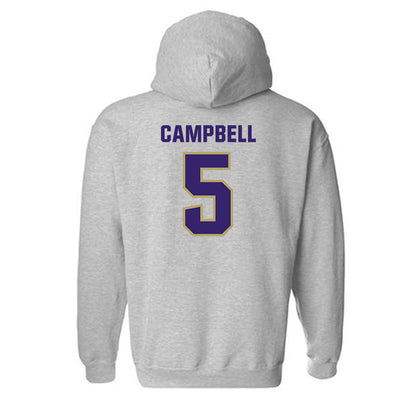 JMU - NCAA Baseball : Wyatt Campbell - Classic Shersey Hooded Sweatshirt-1