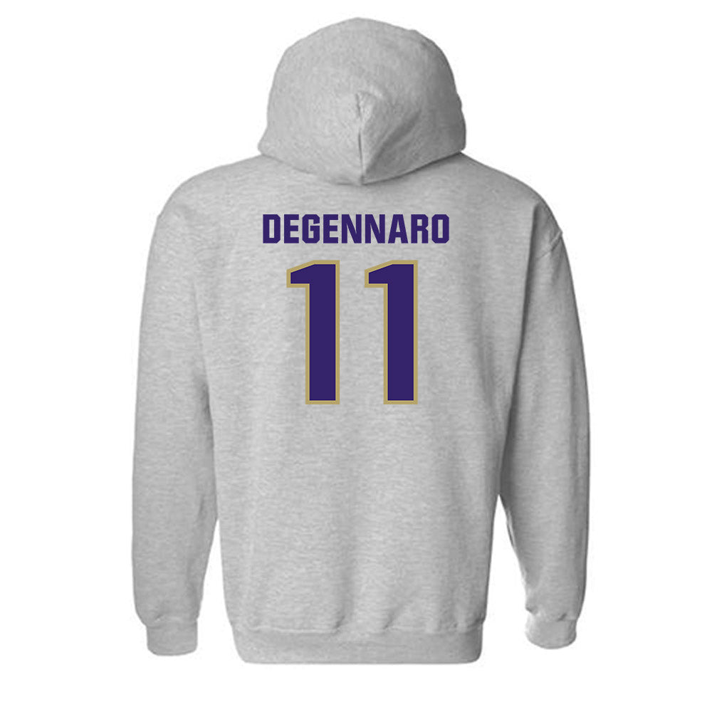 JMU - NCAA Football : Nick DeGennaro - Classic Shersey Hooded Sweatshirt-1