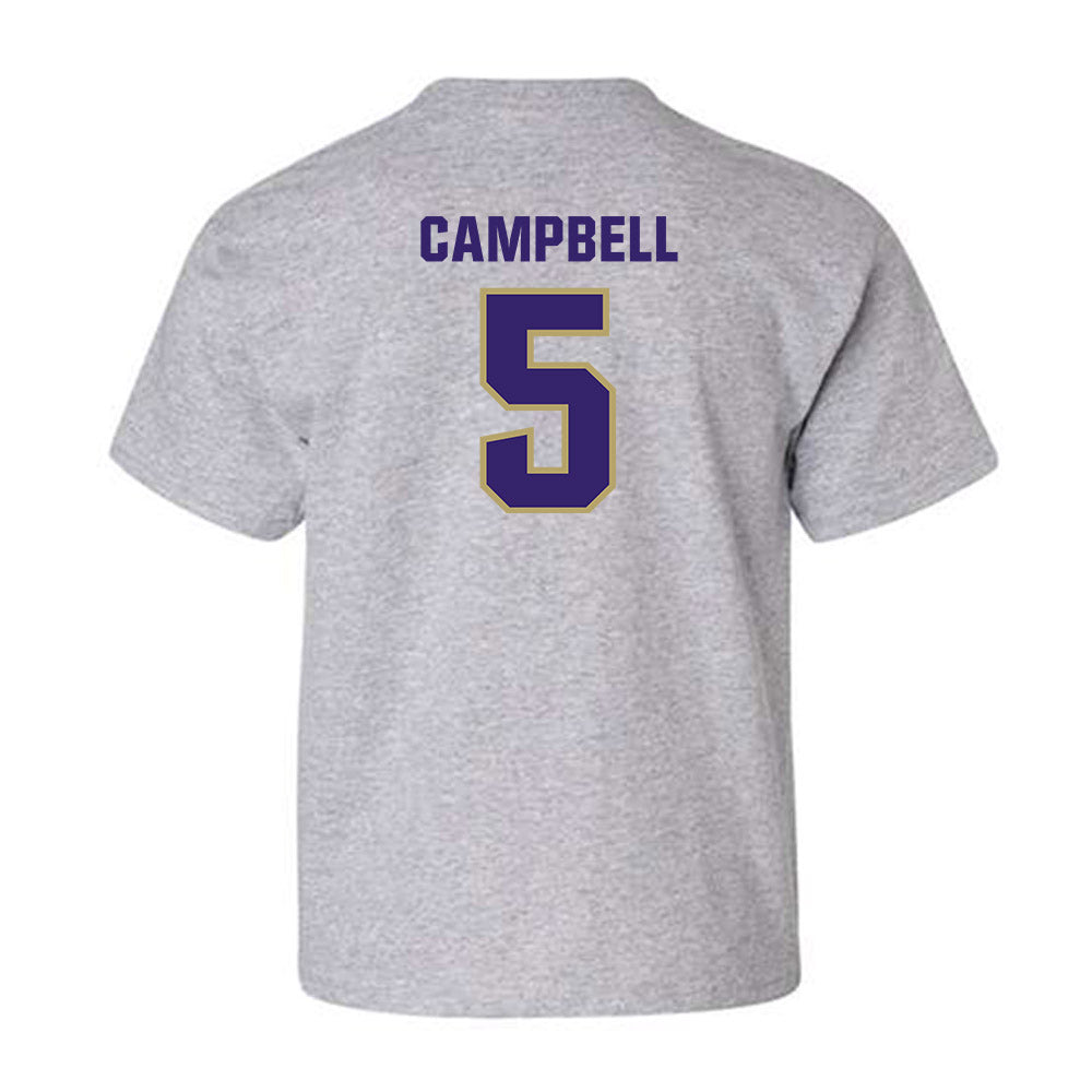 JMU - NCAA Baseball : Wyatt Campbell - Classic Shersey Youth T-Shirt-1