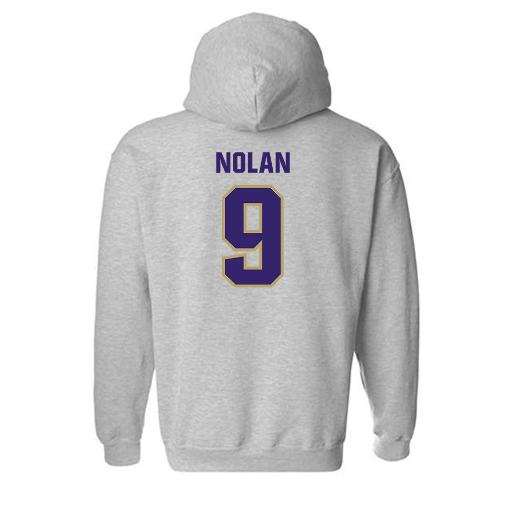 JMU - NCAA Baseball : Isaiah Nolan - Classic Shersey Hooded Sweatshirt-1