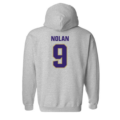 JMU - NCAA Baseball : Isaiah Nolan - Classic Shersey Hooded Sweatshirt-1
