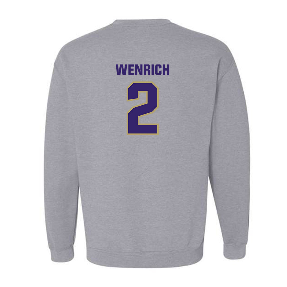 JMU - NCAA Women's Volleyball : Grace Wenrich - Classic Shersey Crewneck Sweatshirt-1