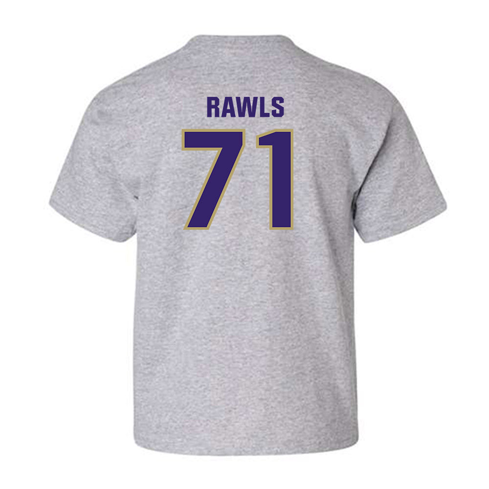 JMU - NCAA Football : Deacon Rawls - Classic Shersey Youth T-Shirt-1