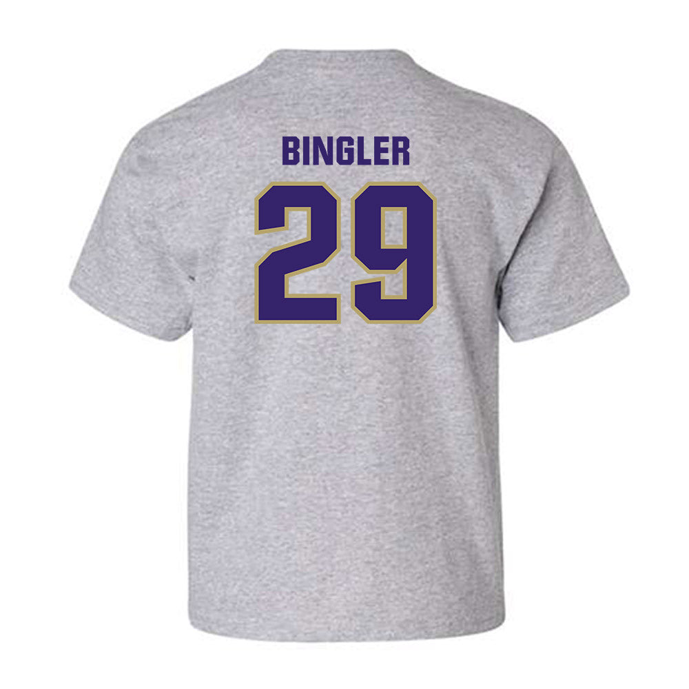 JMU - NCAA Baseball : Alex Bingler - Classic Shersey Youth T-Shirt-1
