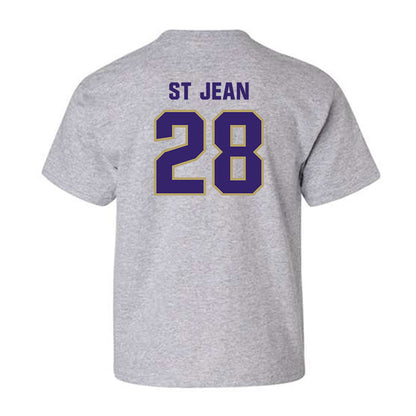 JMU - NCAA Softball : Lisey St Jean - Classic Shersey Youth T-Shirt-1