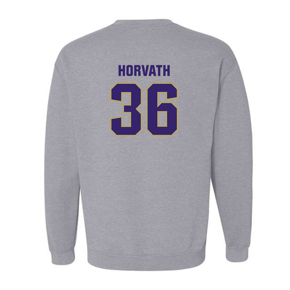 JMU - NCAA Baseball : Adam Horvath - Classic Shersey Crewneck Sweatshirt-1