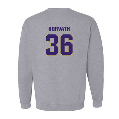 JMU - NCAA Baseball : Adam Horvath - Classic Shersey Crewneck Sweatshirt-1