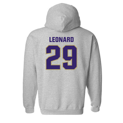 JMU - NCAA Football : Tre Leonard - Classic Shersey Hooded Sweatshirt-1