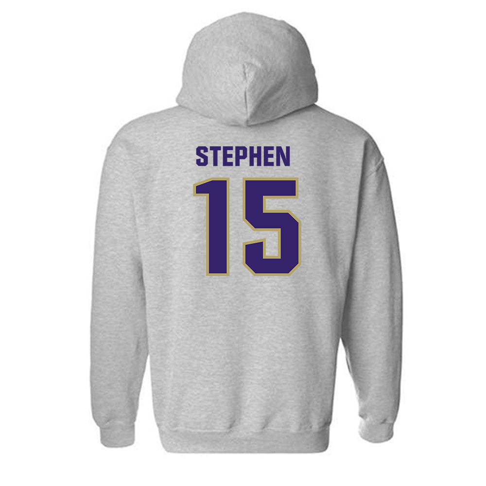 JMU - NCAA Men's Basketball : Joshua Stephen - Classic Shersey Hooded Sweatshirt-1