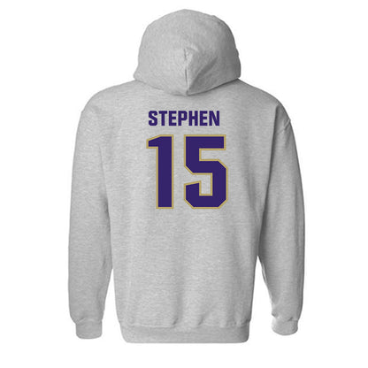 JMU - NCAA Men's Basketball : Joshua Stephen - Classic Shersey Hooded Sweatshirt-1