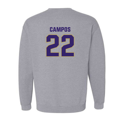 JMU - NCAA Baseball : Trey Campos - Classic Shersey Crewneck Sweatshirt-1