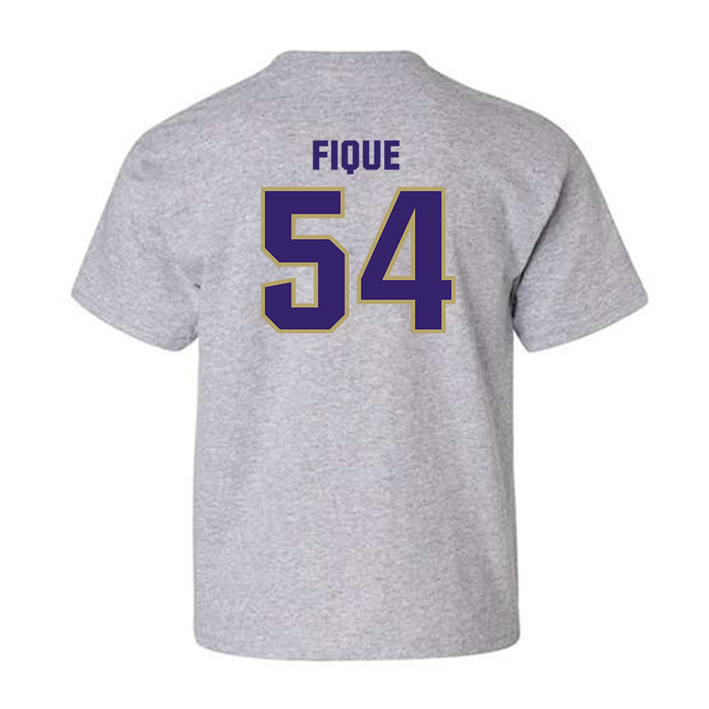 JMU - NCAA Football : Brandon Fique - Classic Shersey Youth T-Shirt-1