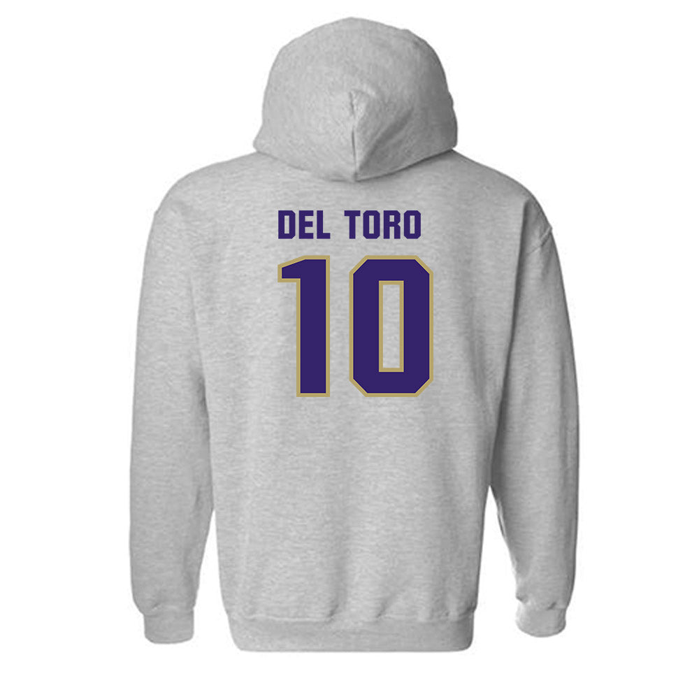 JMU - NCAA Women's Soccer : Olivia Del Toro - Classic Shersey Hooded Sweatshirt-1