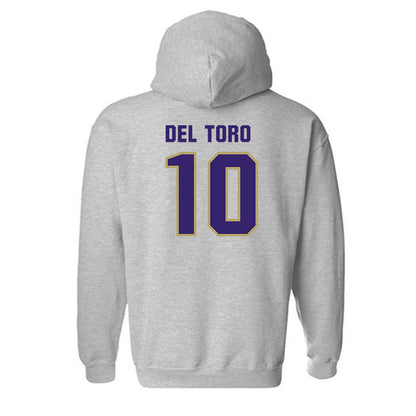 JMU - NCAA Women's Soccer : Olivia Del Toro - Classic Shersey Hooded Sweatshirt-1