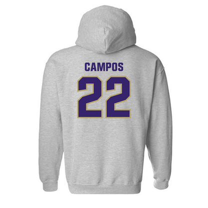 JMU - NCAA Baseball : Trey Campos - Classic Shersey Hooded Sweatshirt-1
