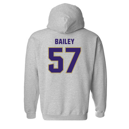 JMU - NCAA Football : Jacob Bailey - Classic Shersey Hooded Sweatshirt-1