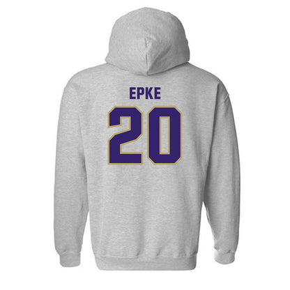 JMU - NCAA Women's Lacrosse : Maddie Epke - Classic Shersey Hooded Sweatshirt