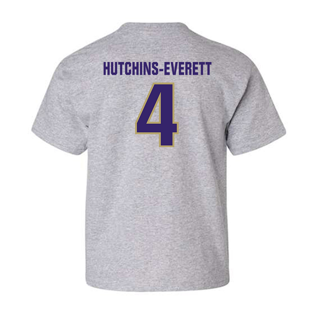 JMU - NCAA Men's Basketball : Elijah Hutchins-Everett - Classic Shersey Youth T-Shirt-1