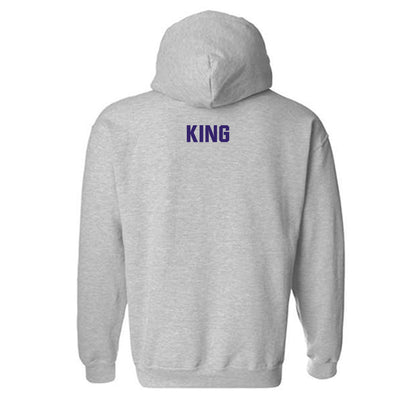 JMU - NCAA Women's Field Hockey : Kenzie King - Classic Shersey Hooded Sweatshirt-1