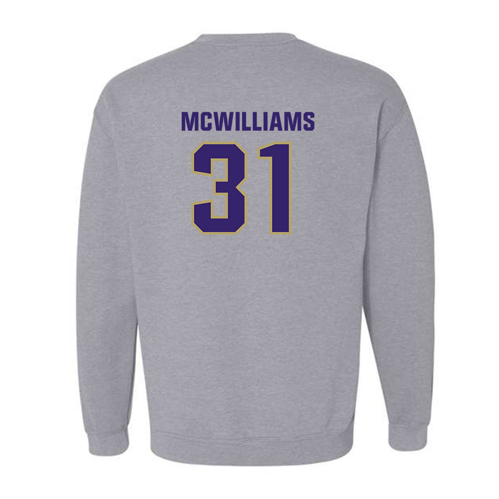 JMU - NCAA Football : Roddrey McWilliams - Classic Shersey Crewneck Sweatshirt-1