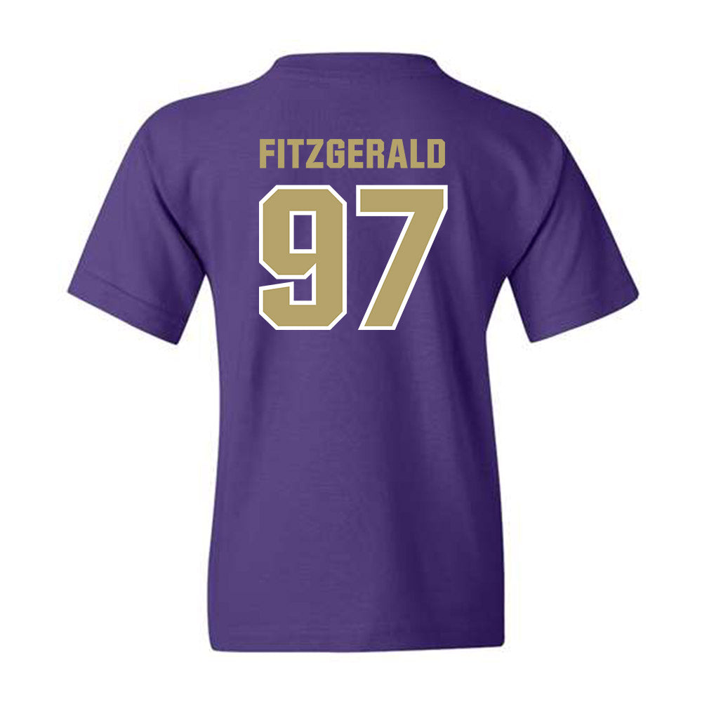 JMU - NCAA Football : Christopher Fitzgerald - Classic Shersey Youth T-Shirt