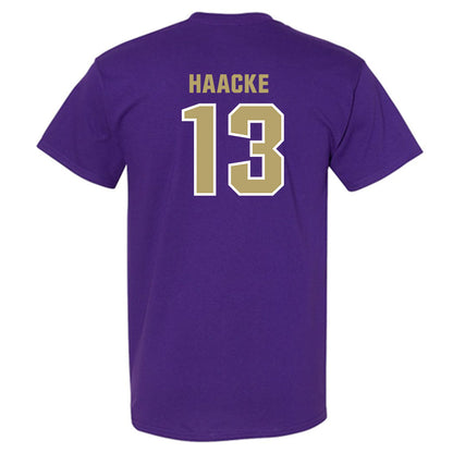 JMU - NCAA Baseball : Will Haacke - Classic Shersey T-Shirt-1