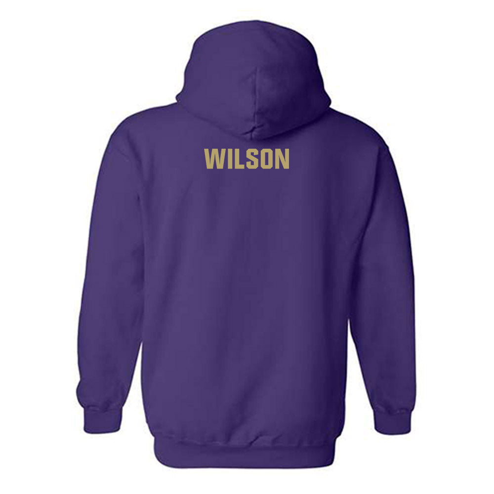 JMU - NCAA Women's Track & Field : Kadence Wilson - Classic Shersey Hooded Sweatshirt-1