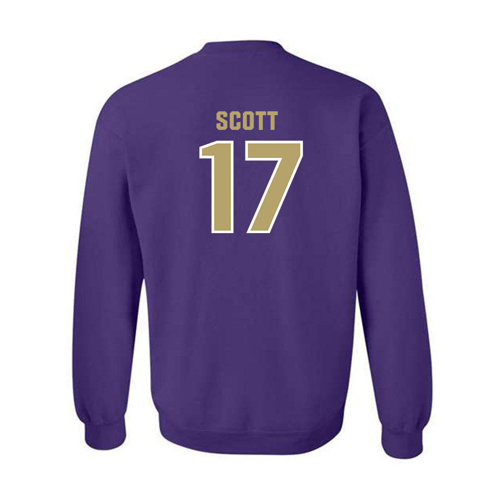 JMU - NCAA Football : Michael Scott - Classic Shersey Crewneck Sweatshirt-1