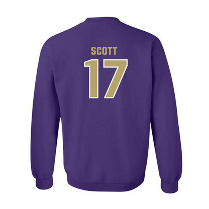 JMU - NCAA Football : Michael Scott - Classic Shersey Crewneck Sweatshirt-1