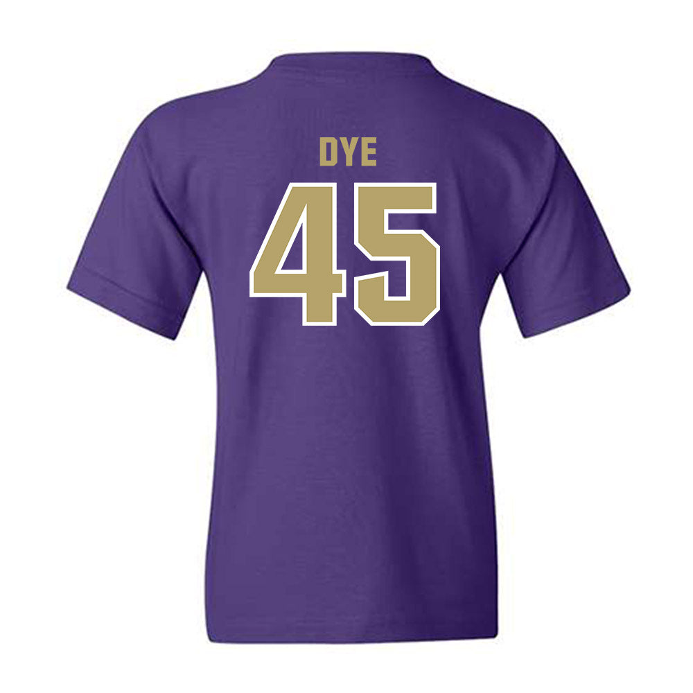 JMU - NCAA Football : Trashon Dye - Classic Shersey Youth T-Shirt-1