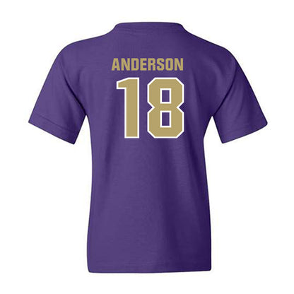 JMU - NCAA Baseball : Jack Anderson - Classic Shersey Youth T-Shirt-1