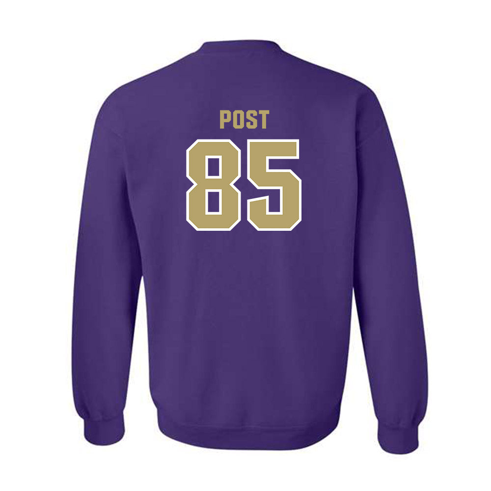 JMU - NCAA Football : Ryder Post - Classic Shersey Crewneck Sweatshirt-1