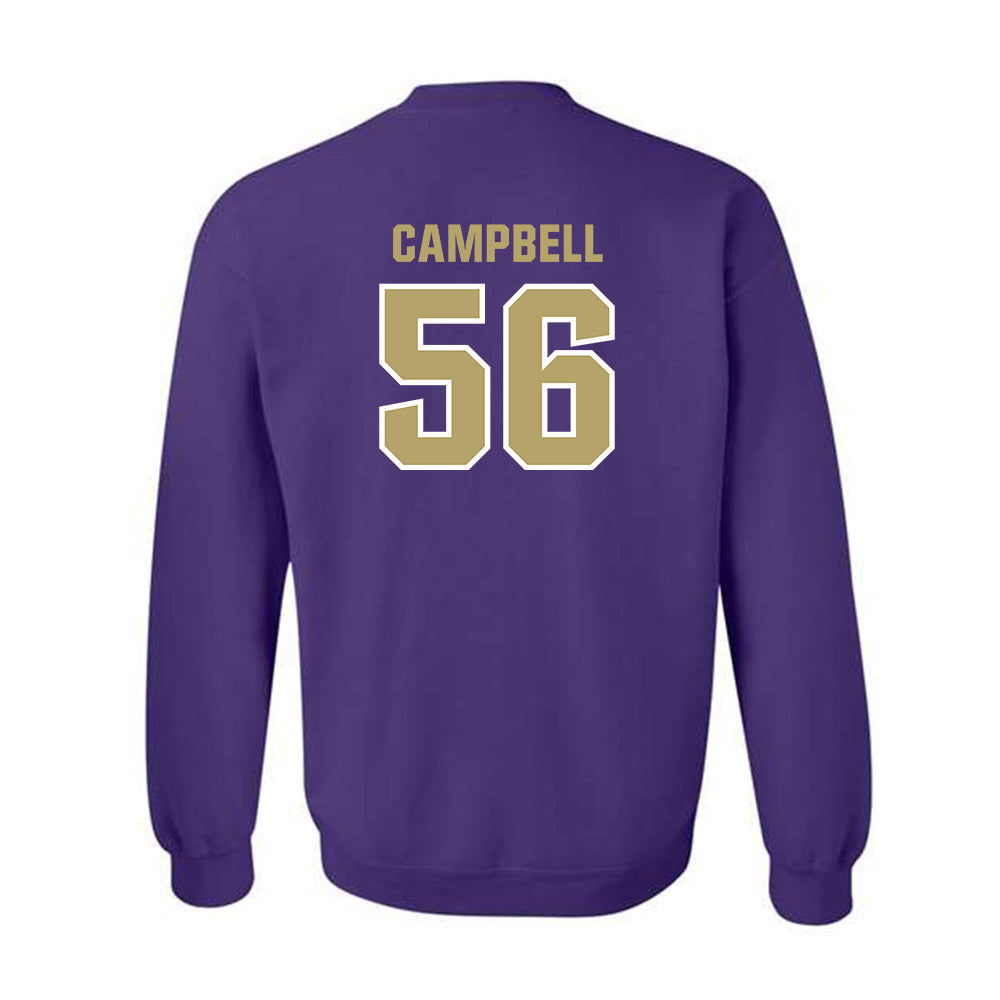 JMU - NCAA Football : JaKobe Campbell - Classic Shersey Crewneck Sweatshirt-1