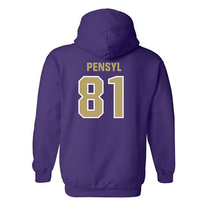 JMU - NCAA Football : Chase Pensyl - Classic Shersey Hooded Sweatshirt-1