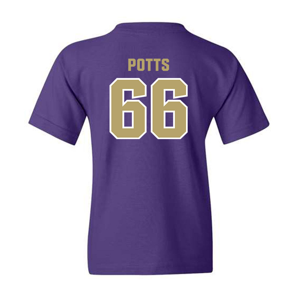 JMU - NCAA Football : Cole Potts - Classic Shersey Youth T-Shirt