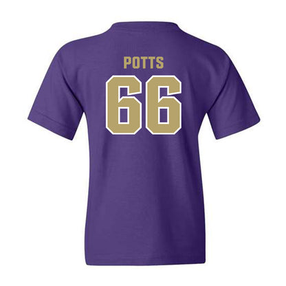 JMU - NCAA Football : Cole Potts - Classic Shersey Youth T-Shirt