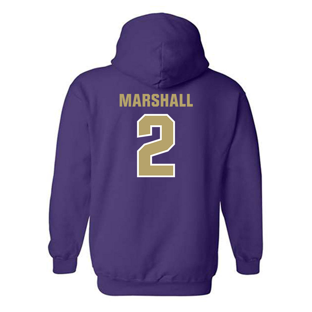 JMU - NCAA Women's Basketball : Kylie Marshall - Classic Shersey Hooded Sweatshirt-1