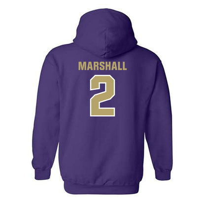 JMU - NCAA Women's Basketball : Kylie Marshall - Classic Shersey Hooded Sweatshirt-1