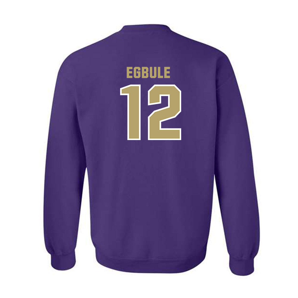 JMU - NCAA Men's Basketball : Oriekose Egbule - Classic Shersey Crewneck Sweatshirt-1