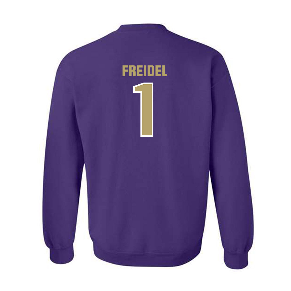 JMU - NCAA Men's Basketball : Noah Freidel - Crewneck Sweatshirt